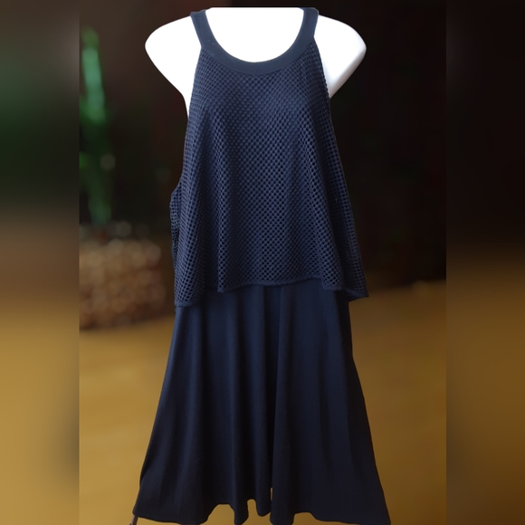 MBLM Tess Holliday Black Mesh Dress BRAND NEW WITHOUT TAGS - Picture 2 of 9